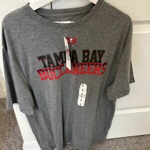 NEW Tampa Bay Buccaneers Nike NFL Team apparel Mens Shirt Throwback L Large NWT